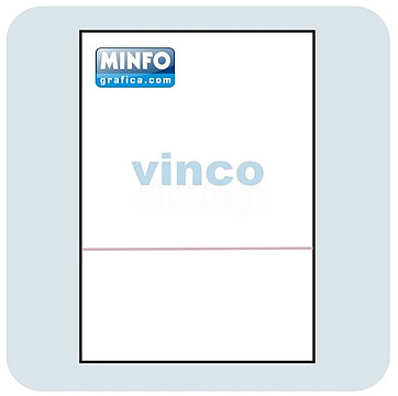 Vinco em Planos A4 ( Serviço aplicavel apenas a produções próprias )