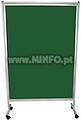 Biombo Metalico Duplo - Tecido 150x120