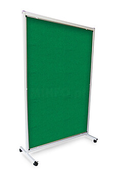Biombo Metalico Duplo - Tecido 150x120