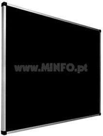 Quadro Lousanite Preta - Linha Pro 120x150