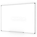 Quadro Dupla Face Porcelana Branco + Porcelana Branco Pautado 120x200