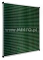 Quadro Porcelana Verde Quadriculado - Linha Pro 60x90