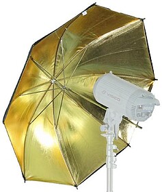 Visico SOMBRINHA REVERSIVEL BLACK/GOLD 80cm