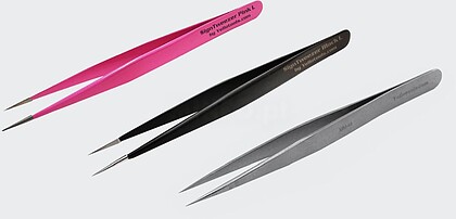 Pinça SignTweezer reta L 13 cm